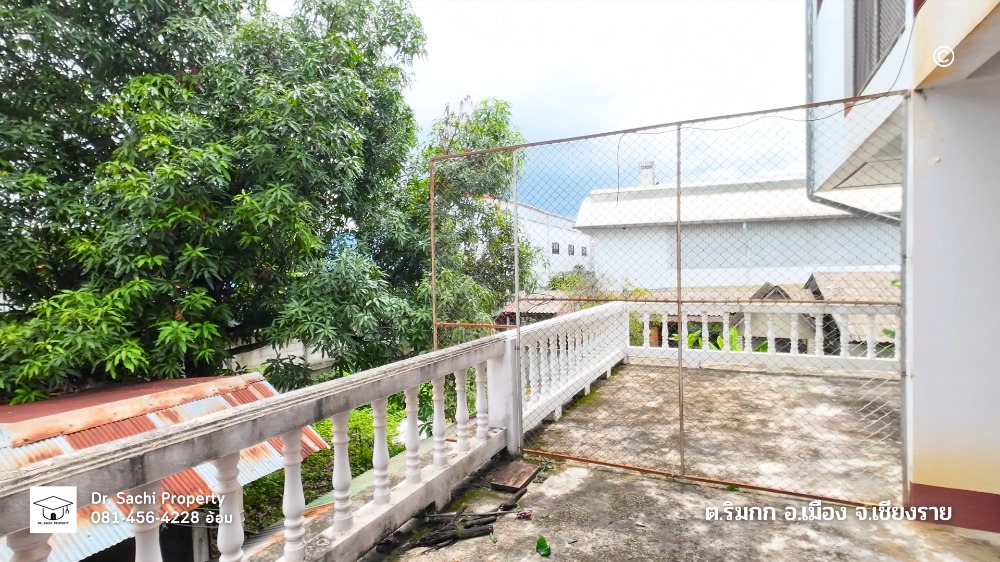 ขายอาคารพาณิชย์เชียงราย : อาคารพาณิชย์ หน้าวัดร่องเสือเต้น ทำเลดี ติดถนนแม่กก