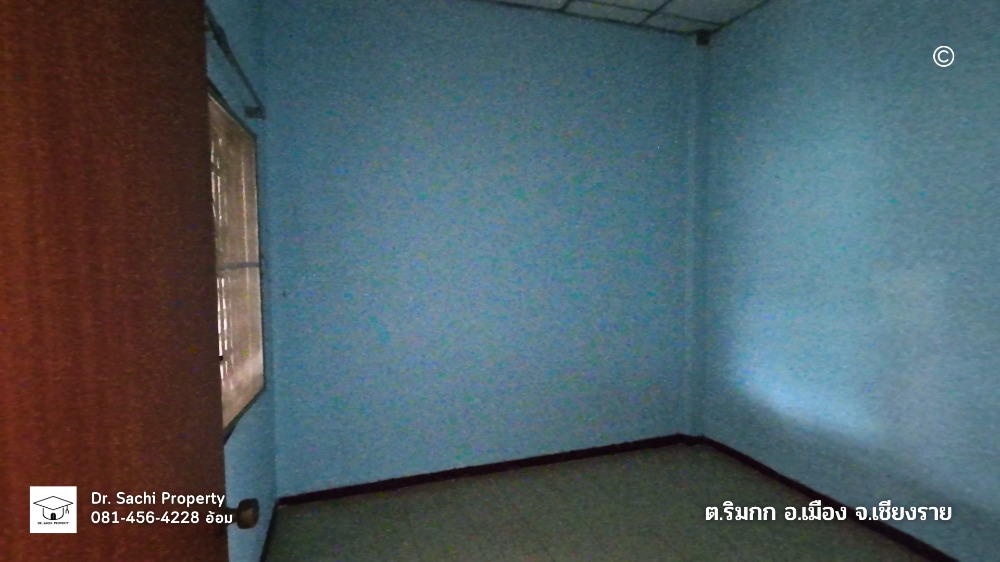 ขายอาคารพาณิชย์เชียงราย : อาคารพาณิชย์ หน้าวัดร่องเสือเต้น ทำเลดี ติดถนนแม่กก