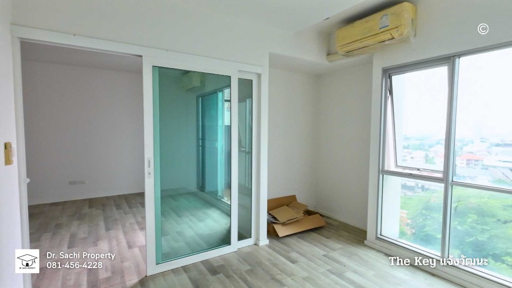 ขายคอนโดแจ้งวัฒนะ เมืองทอง : คอนโด The Key แจ้งวัฒนะ ชั้น 10 ตึก B ขนาด 32.29 ตรม. (ห้องเปล่า)