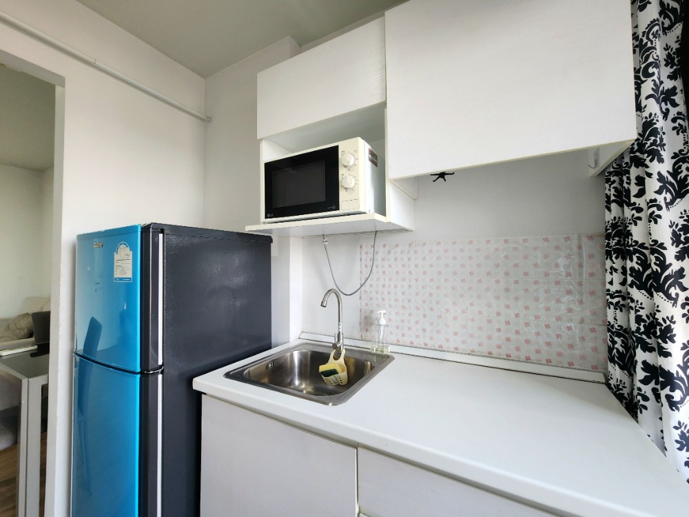 For RentCondoBangna, Bearing, Lasalle : Status as per the cover photo**Room available, east side, 8th floor, topmost, private**For rent, The Niche Mono Bangna, Phase 1, Building B, ready to move in, ready to view.