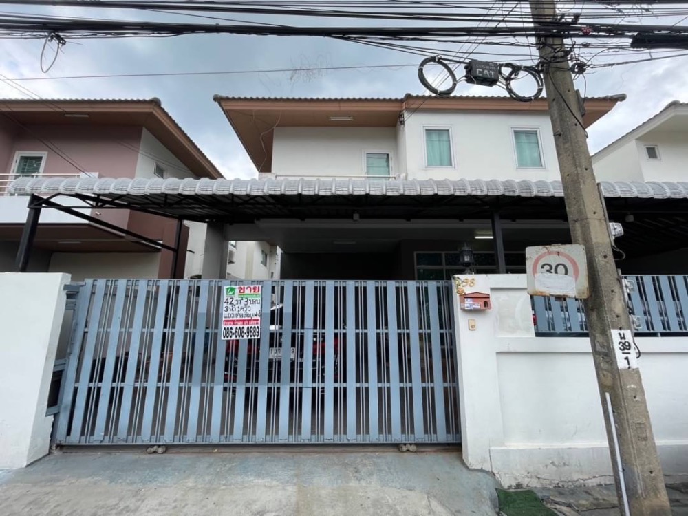 ขายบ้านวิภาวดี ดอนเมือง หลักสี่ : ขายบ้านเดี่ยว 3 ห้องนอน 2 ที่จอดรถ ใกล้สนามบินดอนเมืองพลอยไพลิน-เสริมปรีดี (ประชาอุทิศ5) ดอนเมือง บ้านพร้อมอยู่