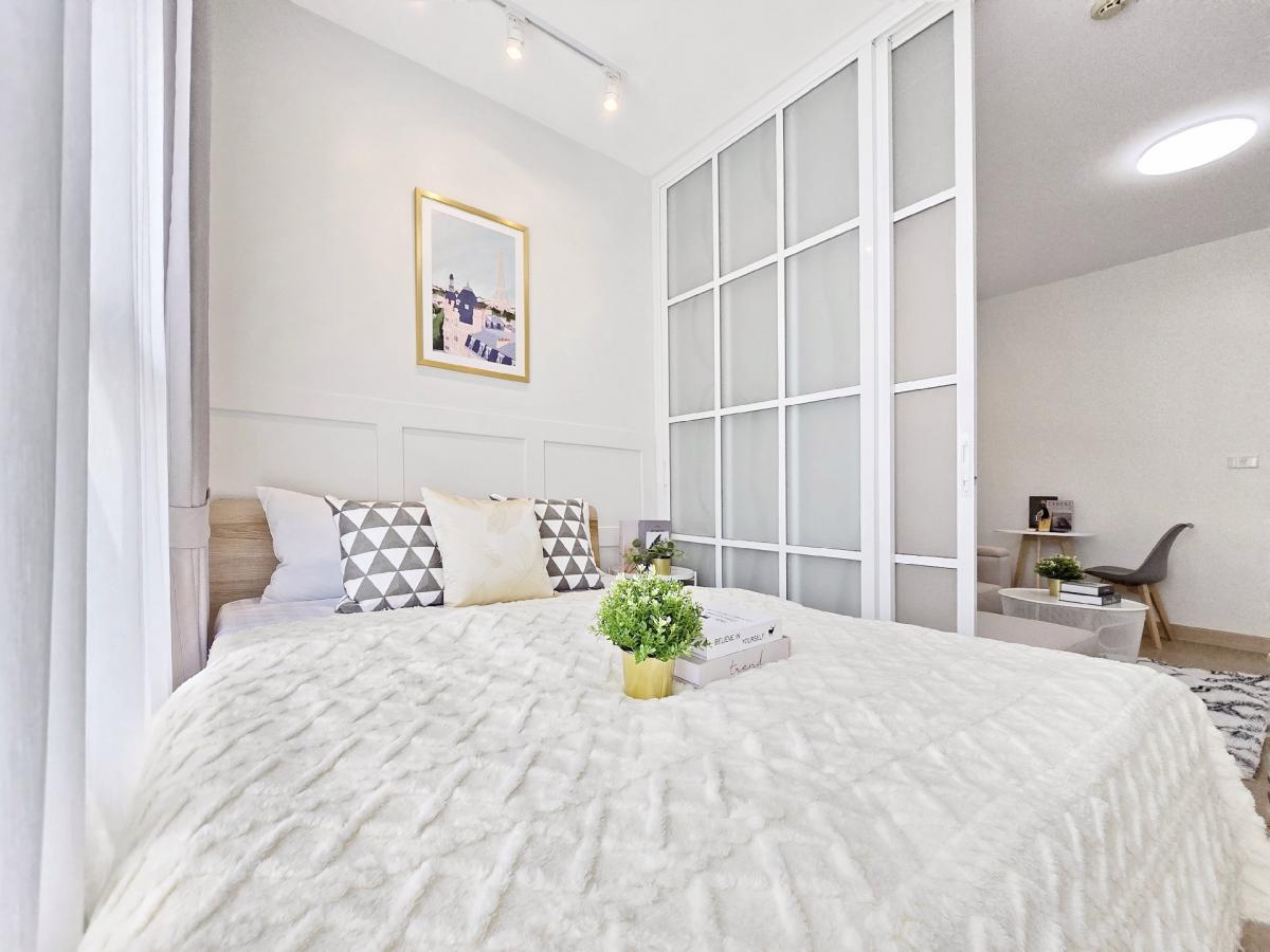 ขายคอนโดโชคชัย4 ลาดพร้าว71 : ห้องน้ำคือดี‼️ บียูโชคชัย4 ฟรีเฟอร์แต่งครบพร้อมอยู่ ผ่อนเบา