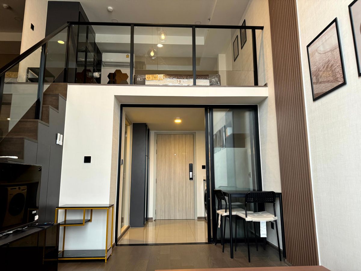 For SaleCondoSiam Paragon ,Chulalongkorn,Samyan : Park Origin Chula - Samyan【𝐑𝐄𝐍𝐓】🔥Loft room, modern style, modern, complete with furniture/appliances. Near MRT Samyan Line Id: @hacondo