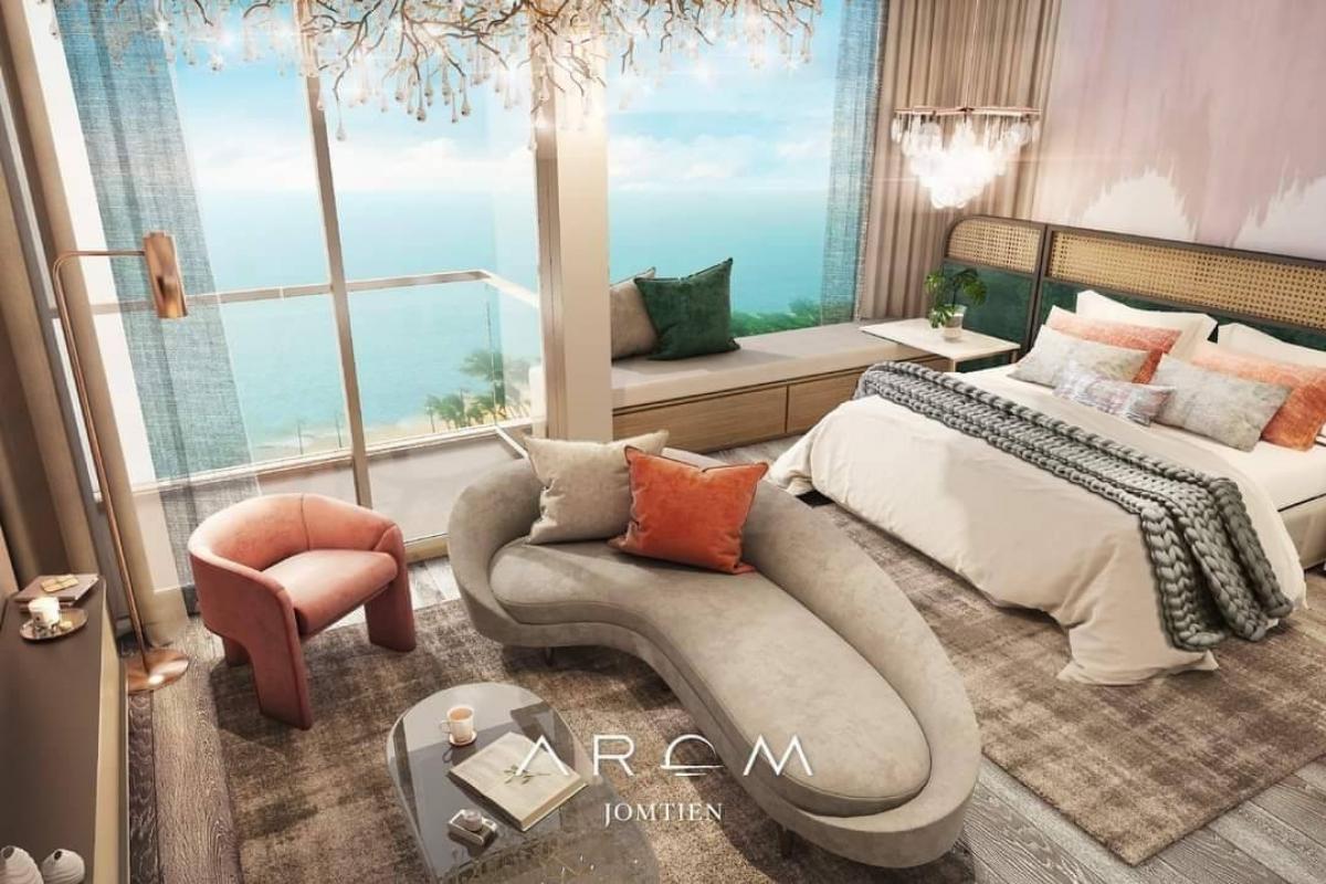 Sale DownCondoPattaya, Bangsaen, Chonburi : 🔥 𝐀𝐑𝐎𝐌 𝐉 #Direct #Sale #TQ 6.9 MB | 1 BR | 38 Sqm | Direct Ocean View