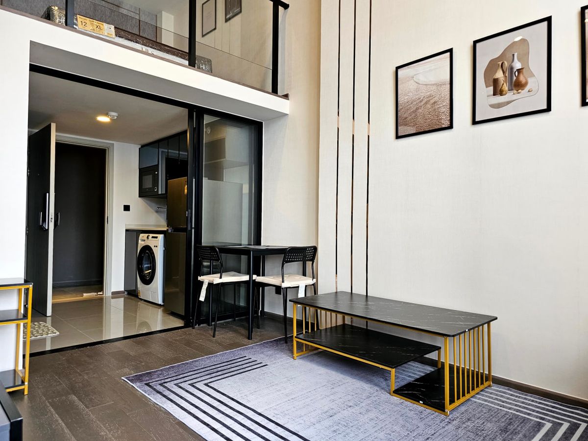 For SaleCondoSiam Paragon ,Chulalongkorn,Samyan : Park Origin Chula - Samyan【𝐑𝐄𝐍𝐓】🔥Loft room, modern style, modern, complete with furniture/appliances. Near MRT Samyan Line Id: @hacondo