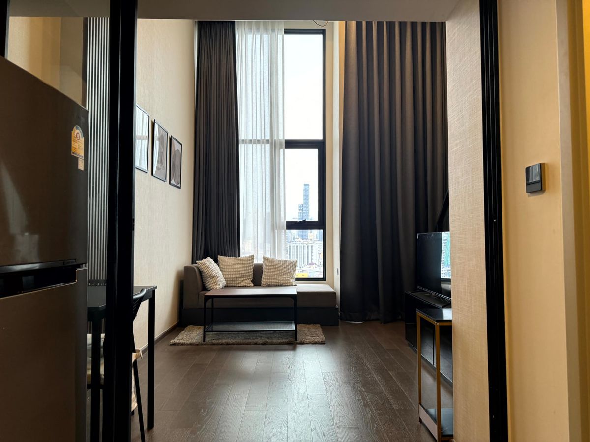 For SaleCondoSiam Paragon ,Chulalongkorn,Samyan : Park Origin Chula - Samyan【𝐑𝐄𝐍𝐓】🔥Loft room, modern style, modern, complete with furniture/appliances. Near MRT Samyan Line Id: @hacondo