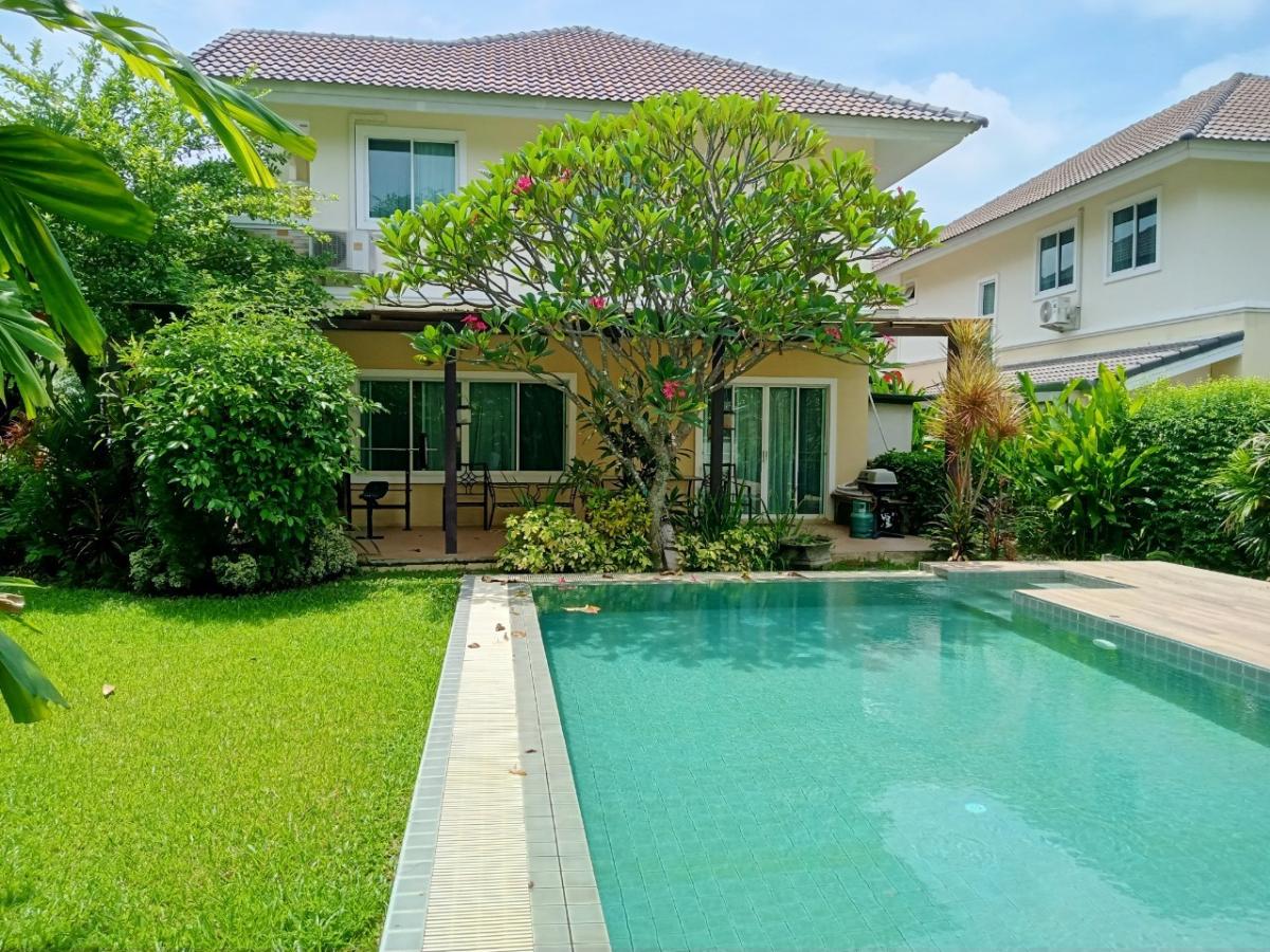 For RentHouseChiang Mai : Pool villa for rent short term for monthly rent 45,000 thb  not including electrict bill,water bill,4 bedroom 4 bathroomfully furnished