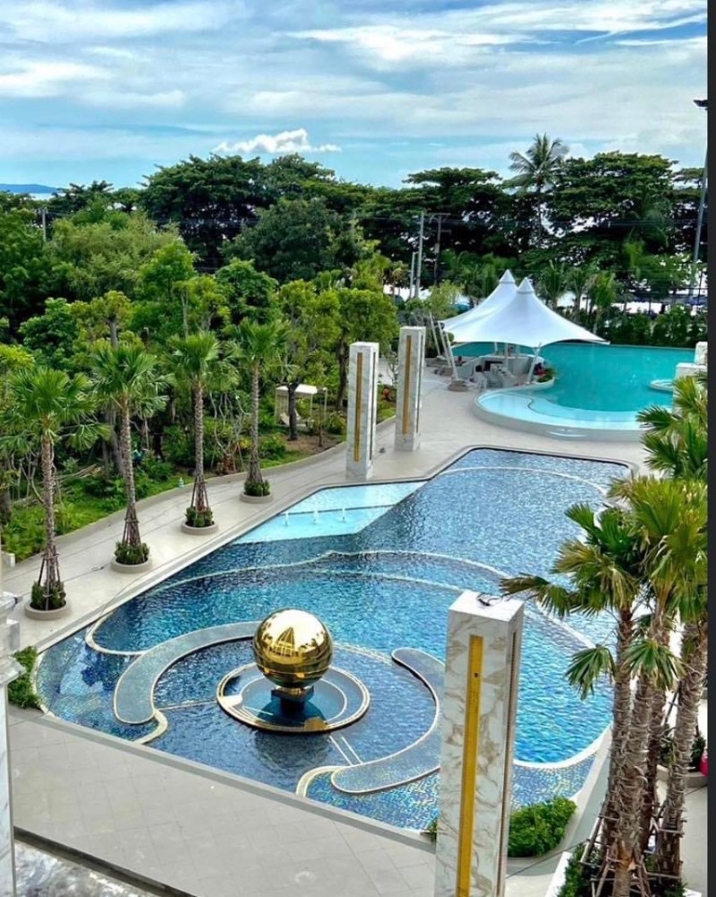 For SaleCondoPattaya, Bangsaen, Chonburi : Urgent sale** Copacabana Jomtien 1 bedroom, 1 bathroom, 35 sq m., very beautiful sea view, 36th floor.