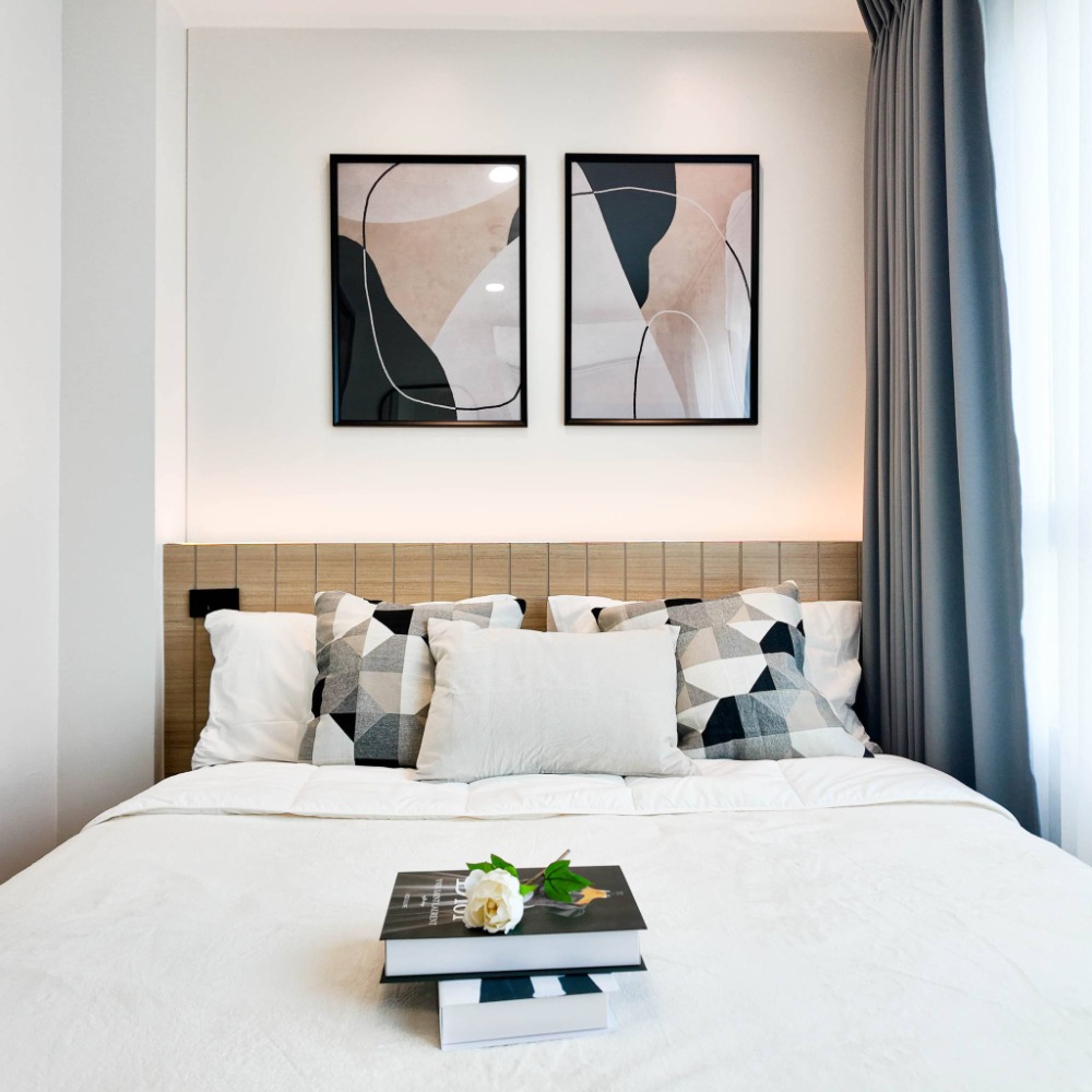 For SaleCondoNawamin, Ramindra : ✨ Beautiful room, shouting beauty || Reserve today* Free complete furniture set* Newly renovated condo, ready to move in || Salary 15k, can get a loan || Convenient transportation 🚘 Source of prosperity • #Buying is worth more than renting Easy installmen