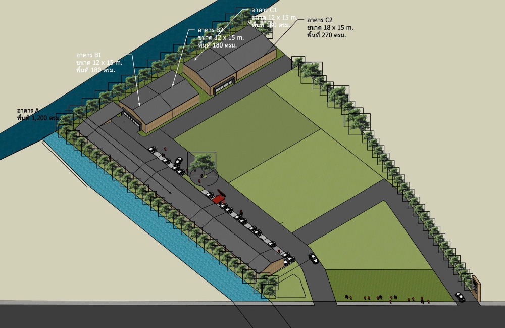 For RentShowroomPinklao, Charansanitwong : West Park Borommaratchachonnani, beautiful modern showroom Near Ratchaphruek Road Newly built, ready to use Next to Borommaratchachonnani Road Area 200 sq m. 5 minutes from Mahidol