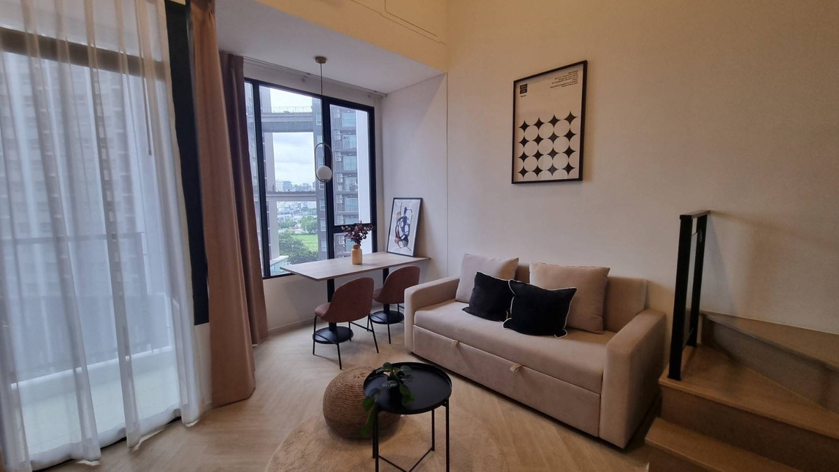 For RentCondoRama9, Petchburi, RCA : Condo for rent Siamese Rama 9, fully furnished condo, ready to move in, Mixed-Use project, near MRT Rama 9!!