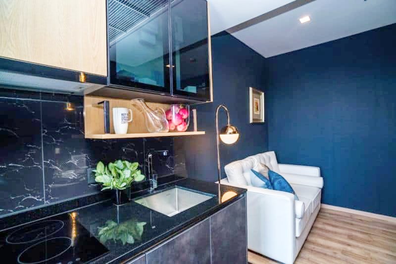 ขายคอนโดสะพานควาย จตุจักร : ขาย The Line จตุจักร - หมอชิต 1 ห้องนอน 27 ตรม. ชั้น 27 ห้องสวย ตกแต่งครบ พร้อมอยู่