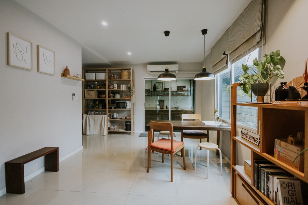 ให้เช่าทาวน์โฮมพระราม 2 บางขุนเทียน : 🔥ให้เช่า townhome 3 ชั้นหลังมุม 36.10 ตรว. มีสวนด้านข้าง town avenue time ท่าข้าม 16 (แสนสิริ)