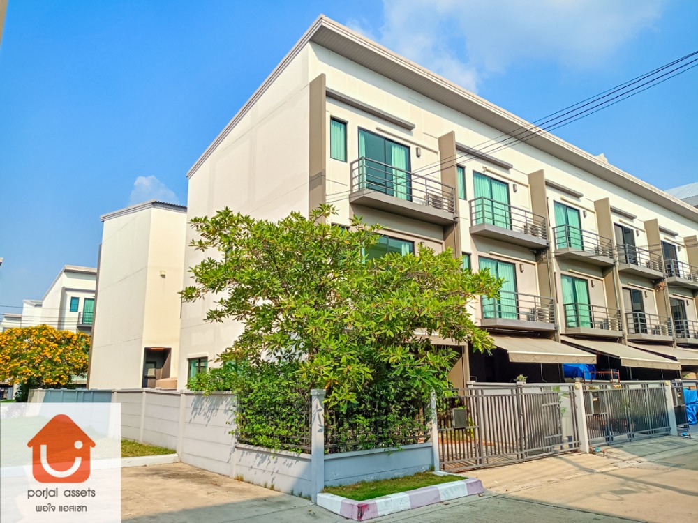 ขายทาวน์โฮมพระราม 5 ราชพฤกษ์ บางกรวย : ✨ขายบ้านทาวน์โฮม 🏡 บ้านกลางเมือง ราชพฤกษ์-พระราม 5 ทาวน์โฮม 3 ชั้น หลังมุม แบบ 3 ห้องนอน🛏️ ขนาด 25.5 ตร.วา 📍ใกล้ถนนนครอินทร์ สะพานพระราม 5 และถนนราชพฤกษ์