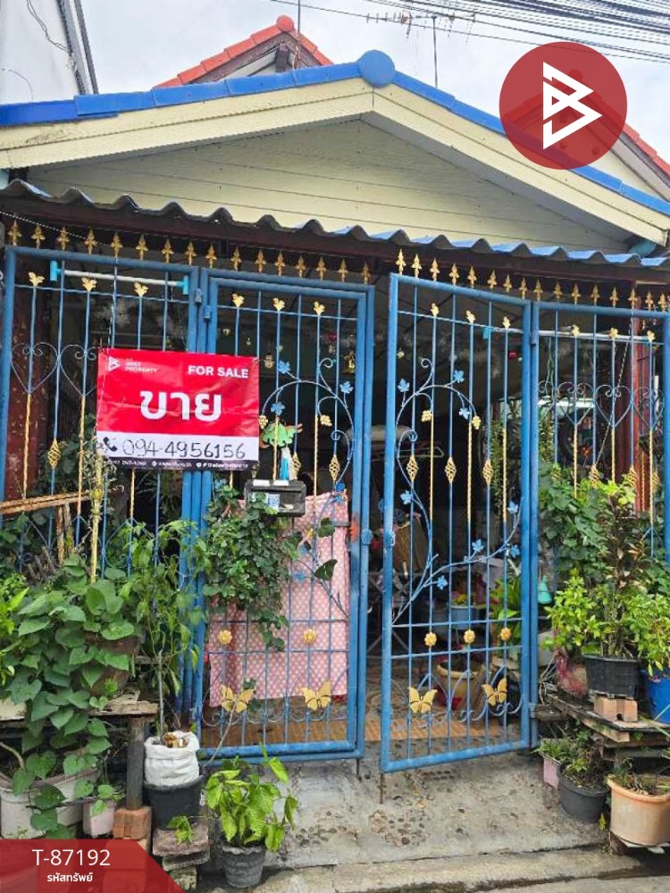 For SaleTownhomeSamut Prakan,Samrong : Townhouse for sale, Nakhon Thong Village, Bang Muang, Samut Prakan