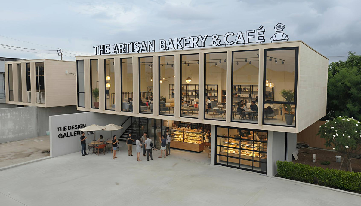 For RentOfficeNawamin, Ramindra : Unicorn Park Chatuchot, new office for rent, next to Thairaman Road, near the expressway, in the heart of eastern Bangkok.