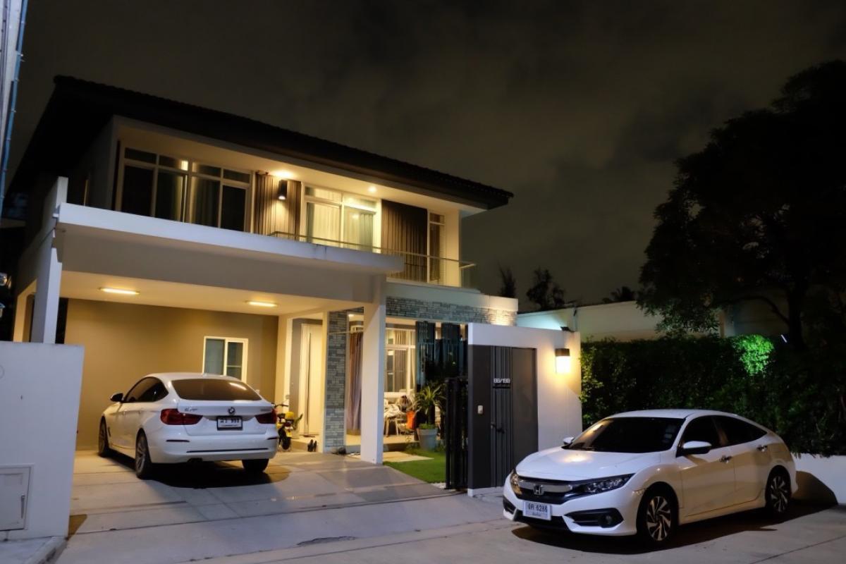 For SaleHouseRama5, Ratchapruek, Bangkruai : 💥Single house for sale with branded land (Land & House) 🏡Manthana Ratchaphruek-Maha Jesadabodin Bridge