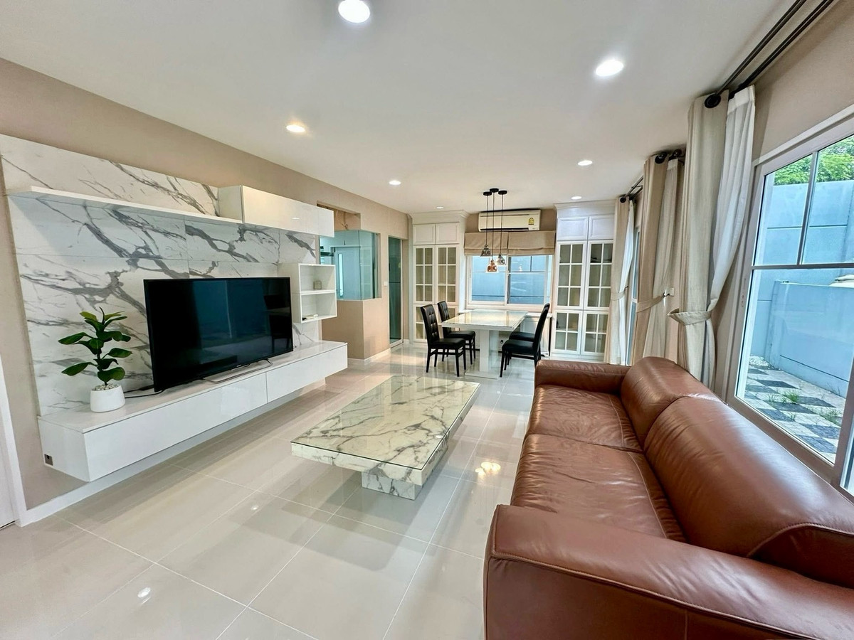 ให้เช่าบ้านบางนา แบริ่ง ลาซาล : 🌟ให้เช่าบ้านเดี่ยว ชัยพฤกษ์ บางนา กม.7 2 ชั้น 3 ห้องนอน | 3 ห้องน้ำ ตกแต่งสวย ส่วนกลางสวย💥ค่าเช่า 55,000 บาท/เดือน