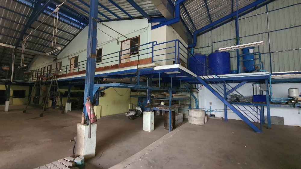 ขายบ้านมหาชัย สมุทรสาคร : ขายบ้านพร้อมโรงงาน 294 ตรว. ซอยโรงหล่อ ถนนกิจมณี  เมืองสมุทรสาคร