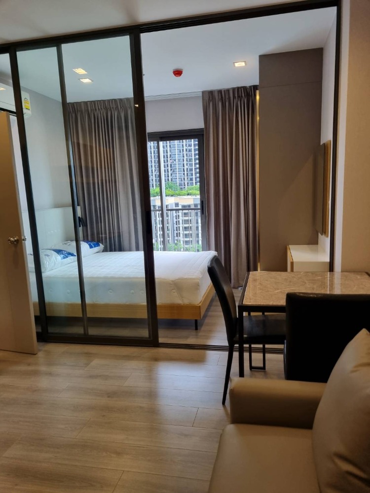 For RentCondoRattanathibet, Sanambinna : 🥝🥝 (Vacant room) Condo for rent, The Politan Aqua 🥝🥝 9th floor, size 31 sq m., river view and swimming pool, fully furnished, ready to move in