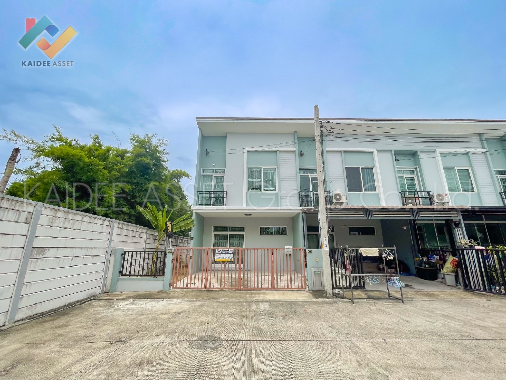 For SaleTownhomeRama5, Ratchapruek, Bangkruai : Townhouse Gusto Wongwaen - Rama 5 behind the edge.