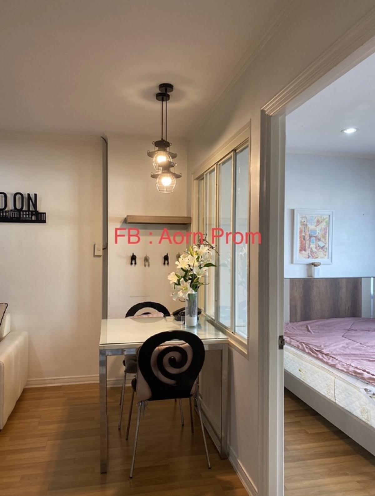 For RentCondoPinklao, Charansanitwong : For rent Lumpini Place Pinklao 2 (Lumpini Place Pinklao 2), same side as Central Pinklao, walk only 500 meters 💥Washing machine💥 Eastern balcony Not exposed to the afternoon sun