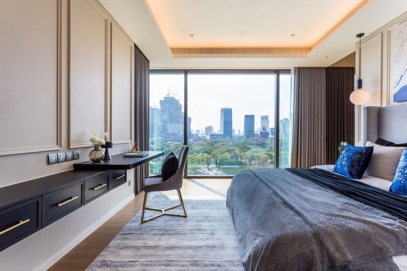 For SaleCondoWitthayu, Chidlom, Langsuan, Ploenchit : S-SHTS102  Condo for sale, Sindhorn Tonson, 11th floor, 87 sqm., 1 bed 1 bath, garden view, 21.9 million, 064-959-8900