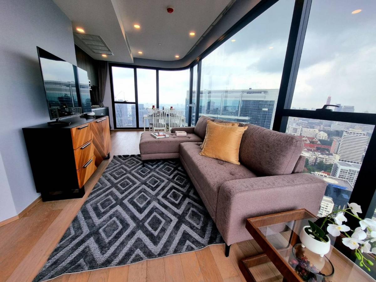 ให้เช่าคอนโดสยาม จุฬา สามย่าน : 📢👇For rent beautiful panorama view  of Lumpini park, Royal  sport club , near Samyan Mitrtown, Siam Square, Chulalongkorn university , fully furnished and ready to move in.