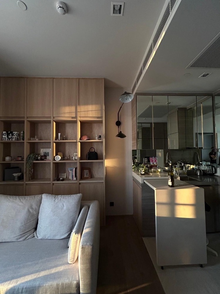 For RentCondoLadprao, Central Ladprao : For rent, 1 bedroom, newly decorated garden view, The Crest Park Residences project.