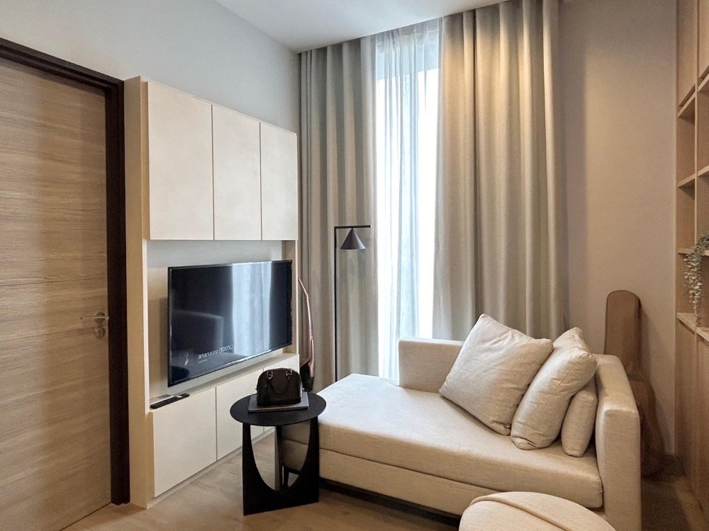 For RentCondoLadprao, Central Ladprao : For rent, 1 bedroom, newly decorated garden view, The Crest Park Residences project.