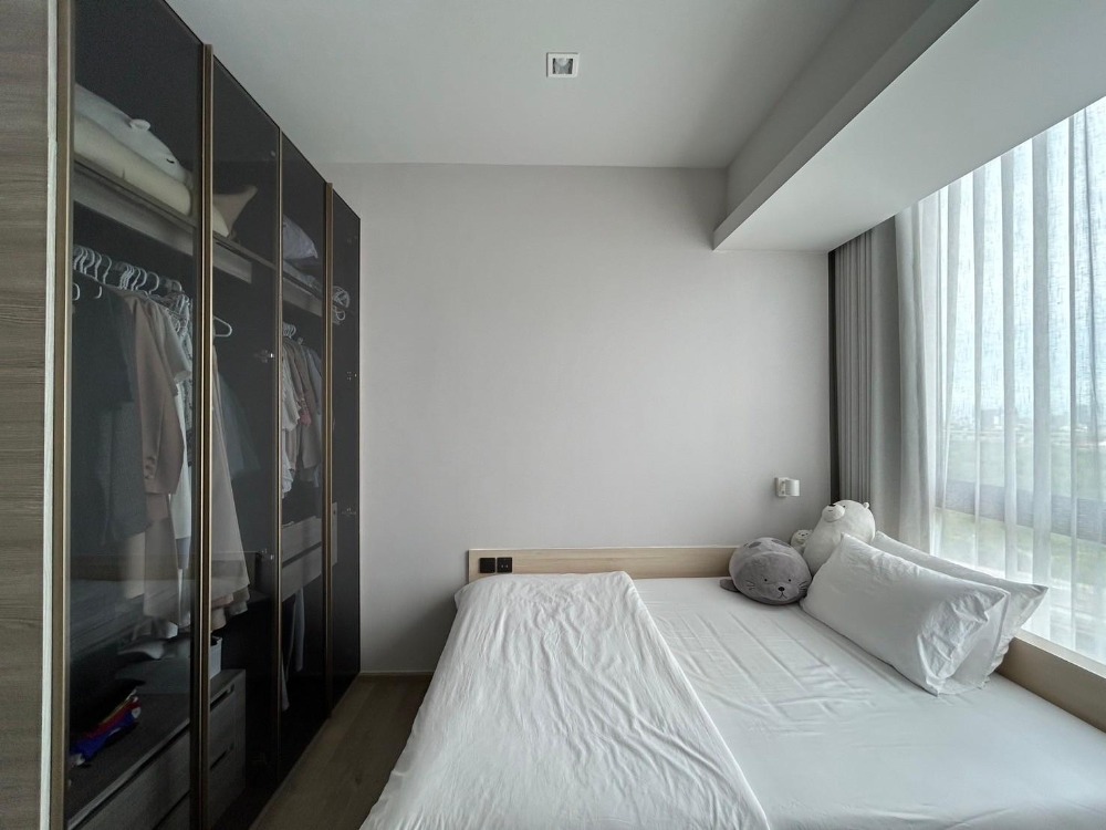 For RentCondoLadprao, Central Ladprao : For rent, 1 bedroom, newly decorated garden view, The Crest Park Residences project.