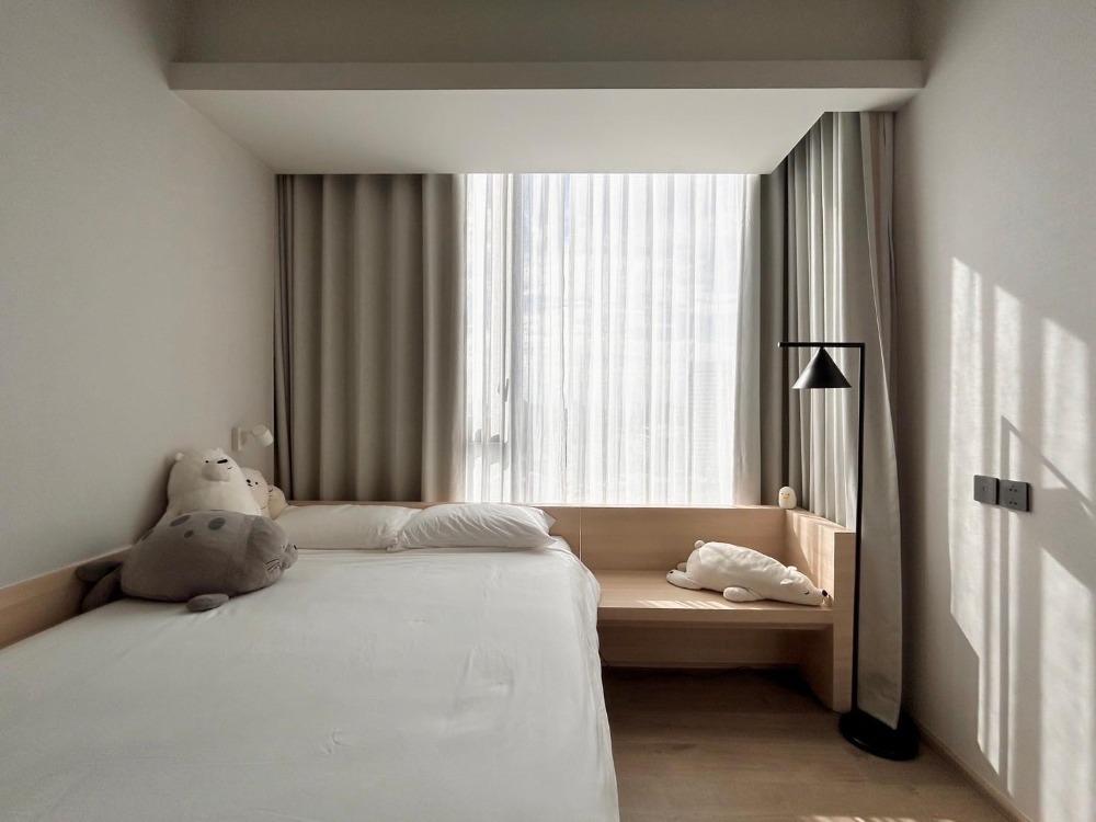 For RentCondoLadprao, Central Ladprao : For rent, 1 bedroom, newly decorated garden view, The Crest Park Residences project.