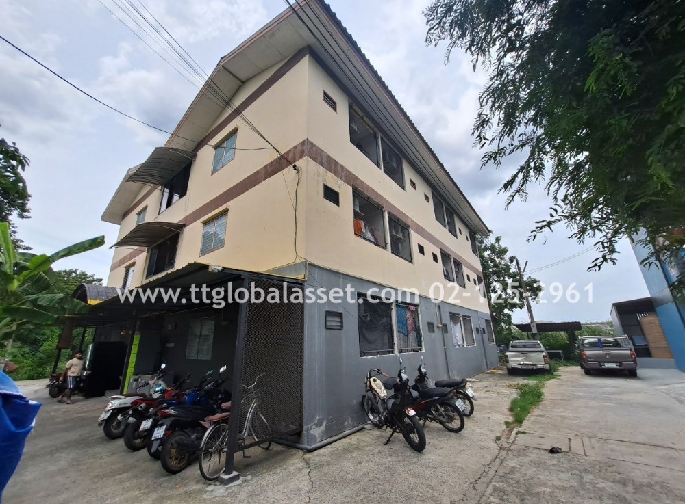 For SaleHotel&Apartment BusinessPathum Thani,Rangsit, Thammasat : 3-story apartment, 30 rooms, Pathum Thani