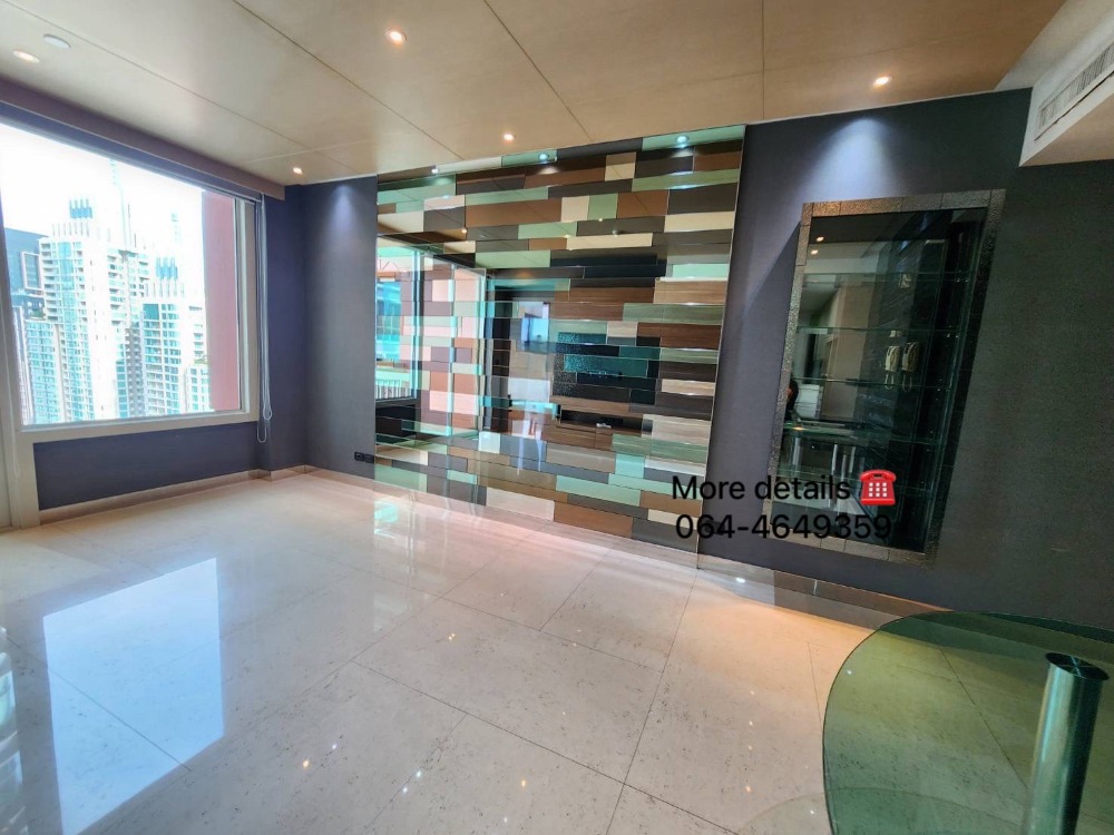 ขายคอนโดวิทยุ ชิดลม หลังสวน : Pet Friendly (6.8 MB - SELL) Negotiable - High Floor (1 bed 58 Sqm ) @Manhattan Chidlom