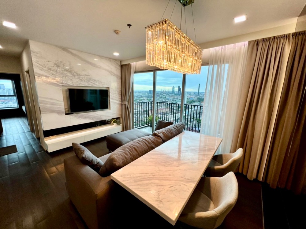 For RentCondoSathorn, Narathiwat : For rent Fuse chan sathorn 2 bed super deal❤️🌟🌿