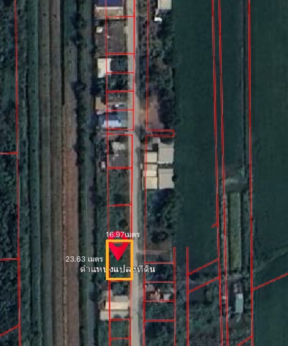 For SaleLandPathum Thani,Rangsit, Thammasat : Selling very cheap, empty land 100 sq m, shady, good weather, livable, good location, suitable for building a single house, warehouse, small factory. or buy, keep, invest There are many ways to travel in and out.