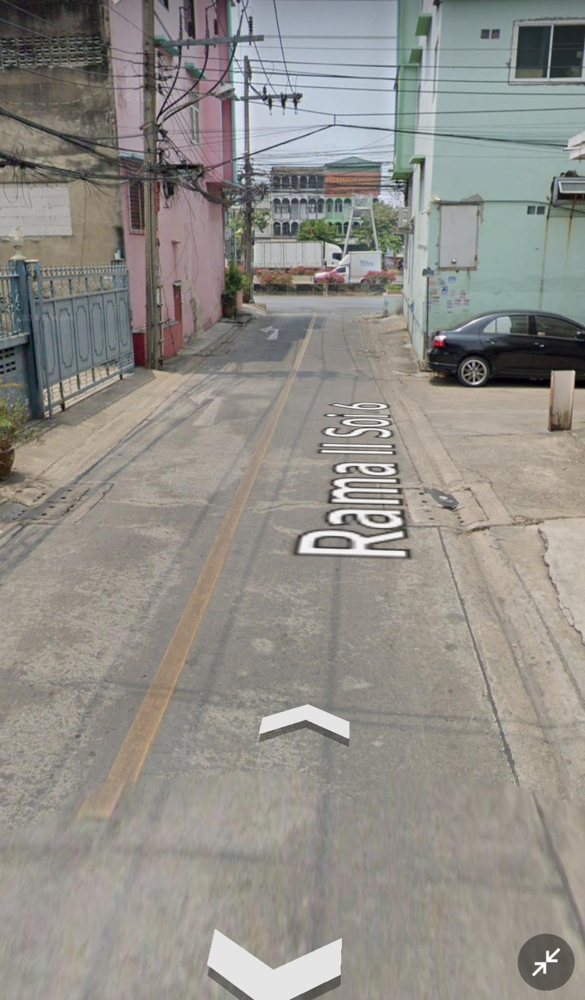 For SaleHome OfficeRama 2, Bang Khun Thian : Commercial building for sale with land, can be used as an office, factory or warehouse, area 145 square meters.