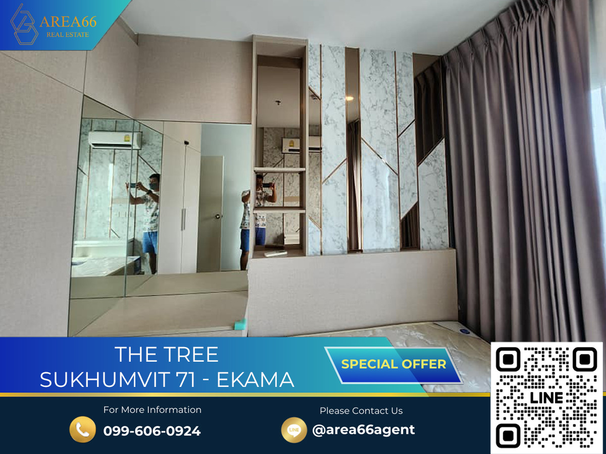 For SaleCondoRama9, Petchburi, RCA : 🔥 For sale!! Condo The Tree Sukhumvit 71 - Ekamai