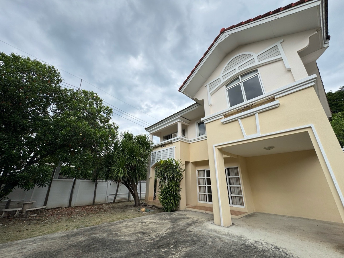 ขายบ้านพระราม 2 บางขุนเทียน : ขายถูกมาก บ้านเดี่ยว แปลงมุม 101.8 ตรว. โครงการ บ้านงามเจริญ 3 ซอยอนามัยงามเจริญ พระราม2