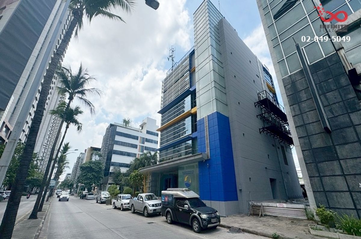 For SaleOfficeNonthaburi, Bang Yai, Bangbuathong : 6-story office for sale, location on Bond Street. Chaengwattana-Pak Kret Road 39, Muang Thong Thani