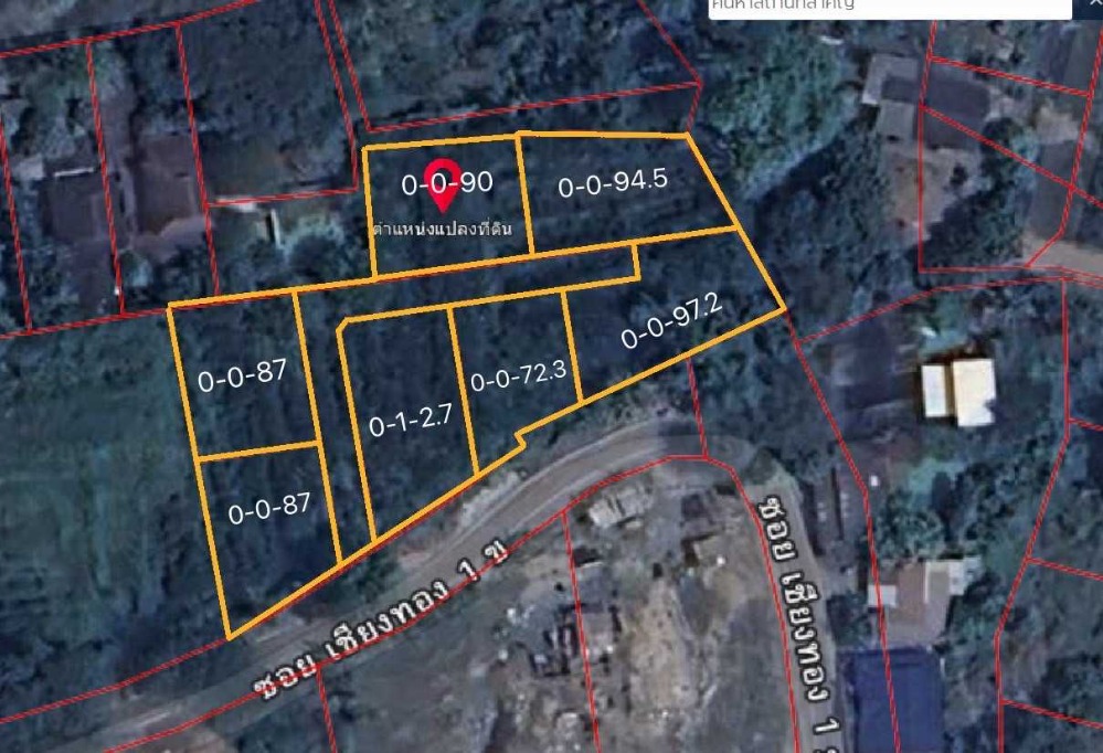 For SaleLandChiang Mai : Land for sale near the airport, Suthep Subdistrict, 630.69 sq m.