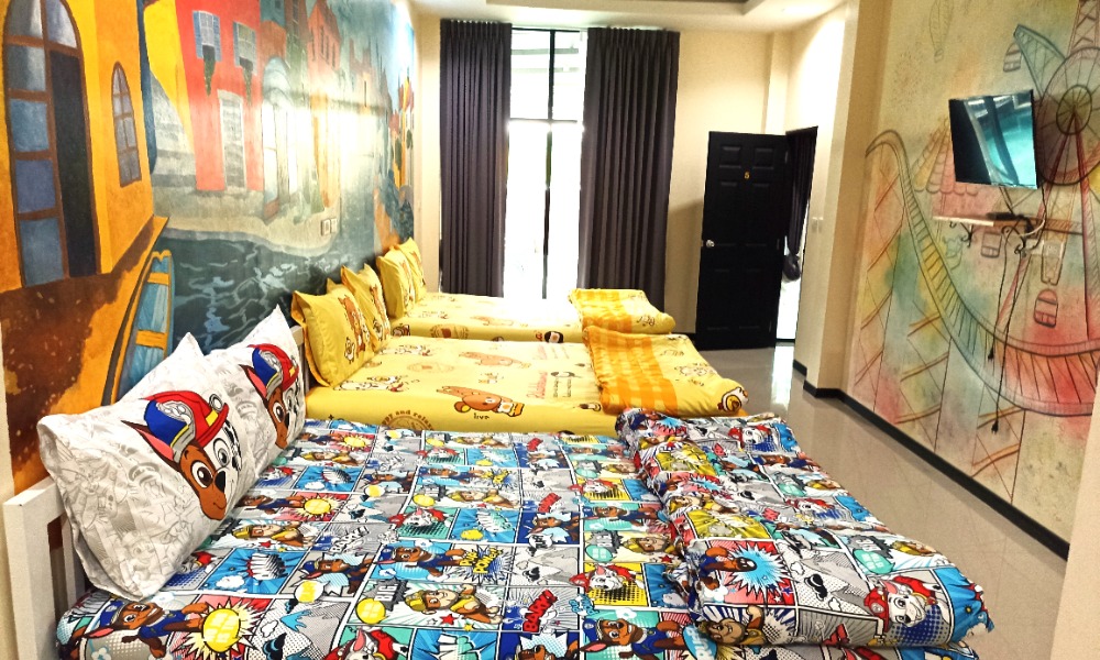 For SaleHotel&Apartment BusinessCha-am Phetchaburi : Pool villa for sale, 24 beds, Cha-am, beautifully decorated, 7 air conditioners, fully furnished. Open to customers now, Phetchaburi