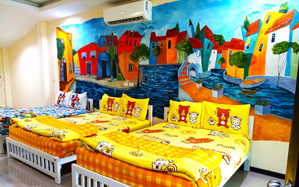 For SaleHotel&Apartment BusinessCha-am Phetchaburi : Pool villa for sale, 24 beds, Cha-am, beautifully decorated, 7 air conditioners, fully furnished. Open to customers now, Phetchaburi