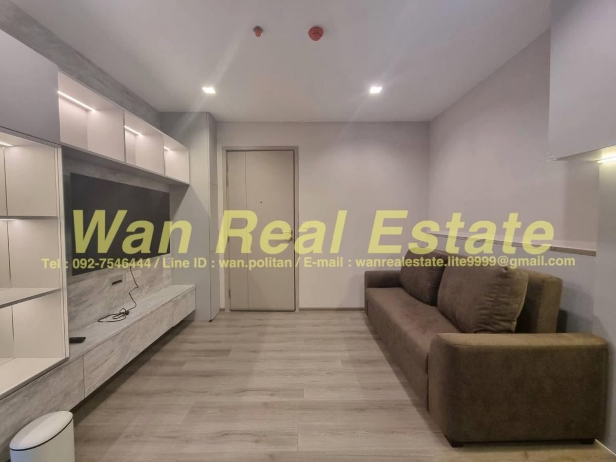 For SaleCondoRattanathibet, Sanambinna : For sale: The Politan Rive, river view, central garden, just come and move in.