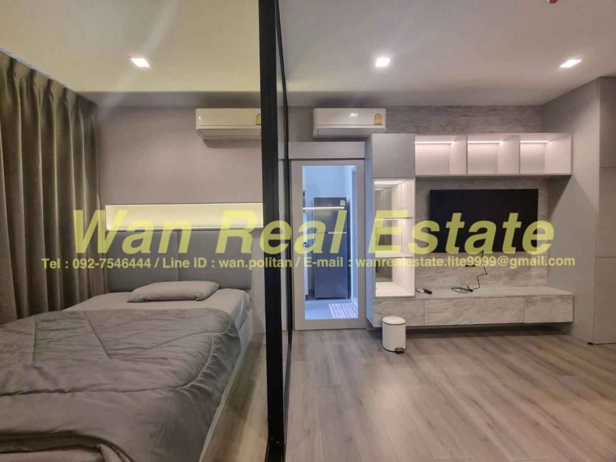 For SaleCondoRattanathibet, Sanambinna : For sale: The Politan Rive, river view, central garden, just come and move in.