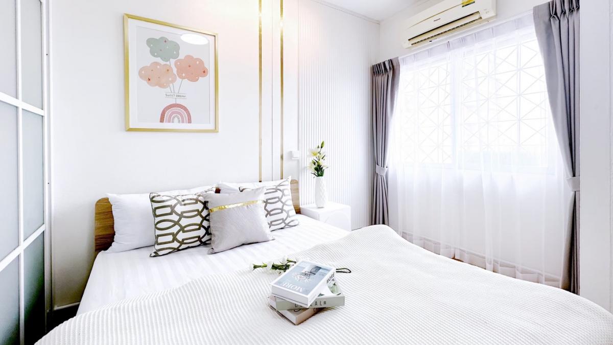 ขายคอนโดโชคชัย4 ลาดพร้าว71 : 🩵 คอนโดสวยลาดพร้าว 83 ใกล้รถไฟฟ้า แต่งพร้อมอยู่