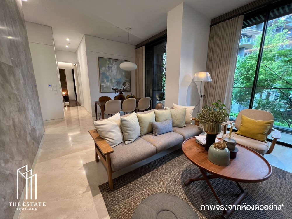 ขายคอนโดบางนา แบริ่ง ลาซาล : For Sale Mulberry Grove The Forestias Condo Low-Rise Residences ห้องมุม ได้วิวสวนแนวต้นไม้ กับ 3 ห้องนอน 4 ห้องน้ำ @39.18 MB