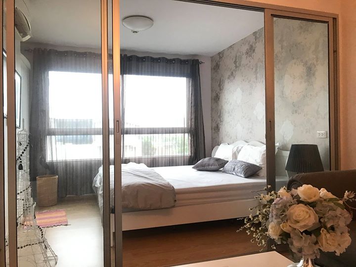 ขายคอนโดนนทบุรี บางใหญ่ บางบัวทอง : ขาย D Condo รัตนาธิเบศร์ ห้องแต่งสวย  ขนาด 28 ตร.ม. สภาพใหม่ 1.35 ลบ.