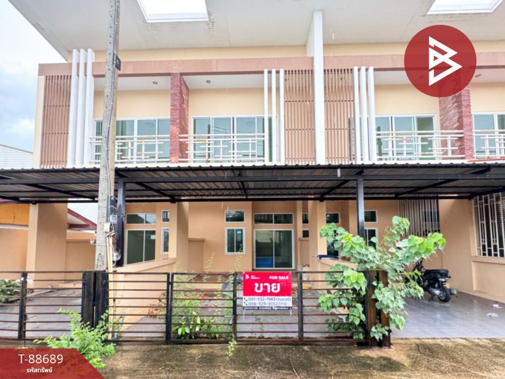 For SaleTownhomeHuahin, Prachuap Khiri Khan, Pran Buri : Townhouse for sale, area 21.4 square meters, Hua Hin, Prachuap Khiri Khan.