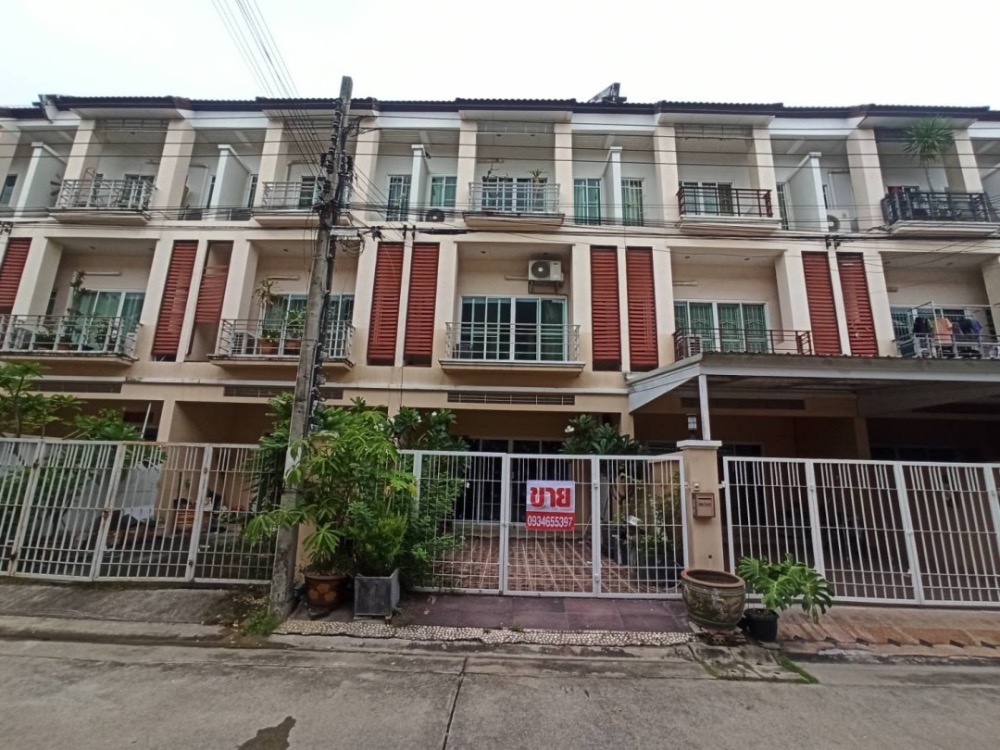 ขายทาวน์โฮมพัฒนาการ ศรีนครินทร์ : S2790 ขายทาวน์โฮม 3 ชั้น หมู่บ้านธนาภิรมณ์ ข้างโลตัสศรีนครินทร์